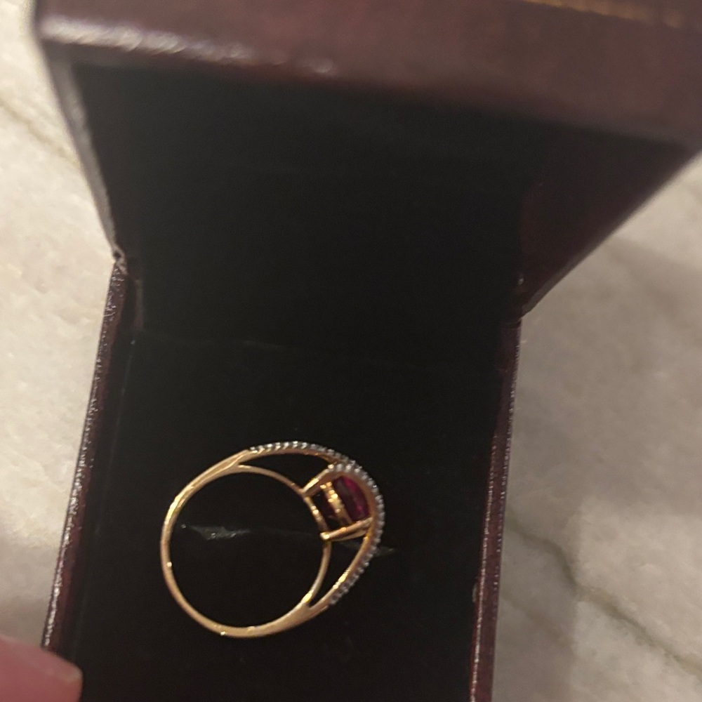 Ruby And Diamond Ring - image 4